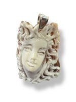 Pendente Mandile 1922 Donna Cammei  in Argento Conchiglia 2MCICM33 - 2MCICM33